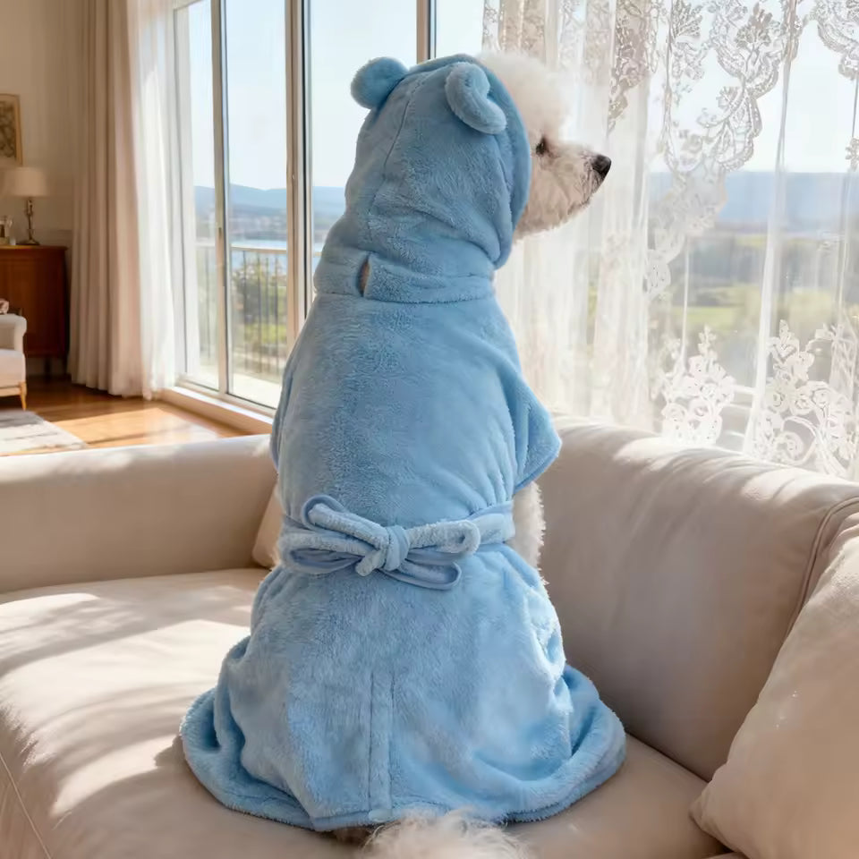 Quick Dry Pet Bathrobe Towel