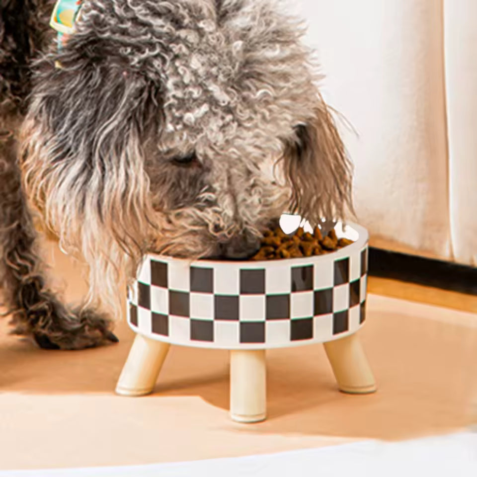 Polka Dot Non-Slip Pet Bowl
