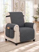 Recliner in Charcoal Gray