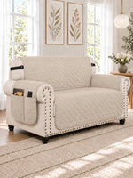 Loveseat in Cream Beige
