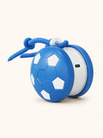 Blue Soccer Rope rechargeable rolling pet toy